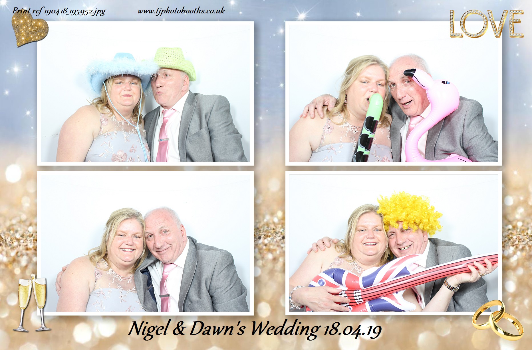 Nigel & Dawn's Wedding | View more photos from the event at gallery.tjphotobooths.co.uk/u/TJPhotobooths/Nigel-Dawns-Wedding